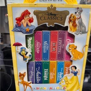 Disney Classics Book Block Set - Vibrant Multicolor